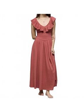 rustic elegance dress code ASTR the Label | Karah Drop Waist Cutout Midi Dress in Blue main image 0